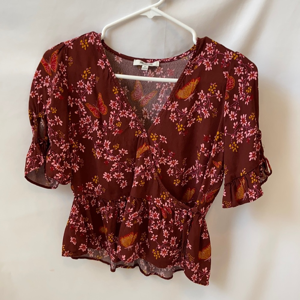 Floral Madewell Top